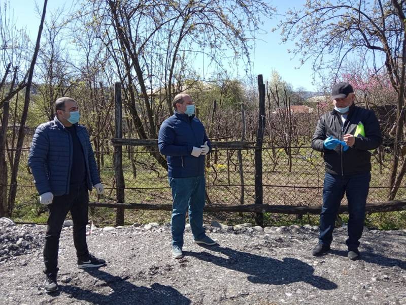 ცაგერის მუნიციპალიტეტში რამდენიმე ინფრსტრუქტურულ ობიექტზე სამუშაოები გრძელდება